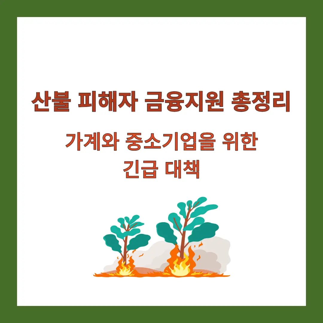 산불-피해-금융지원