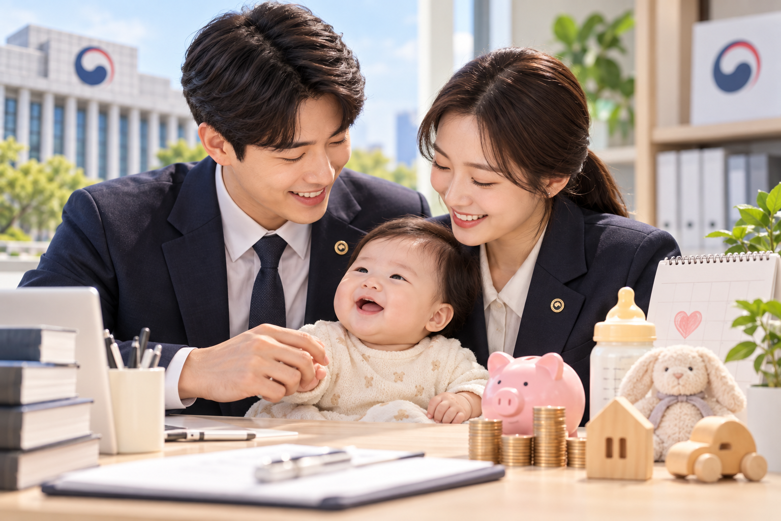 2026 공무원 육아휴직수당 가족수당 부부공무원 지급액 정리