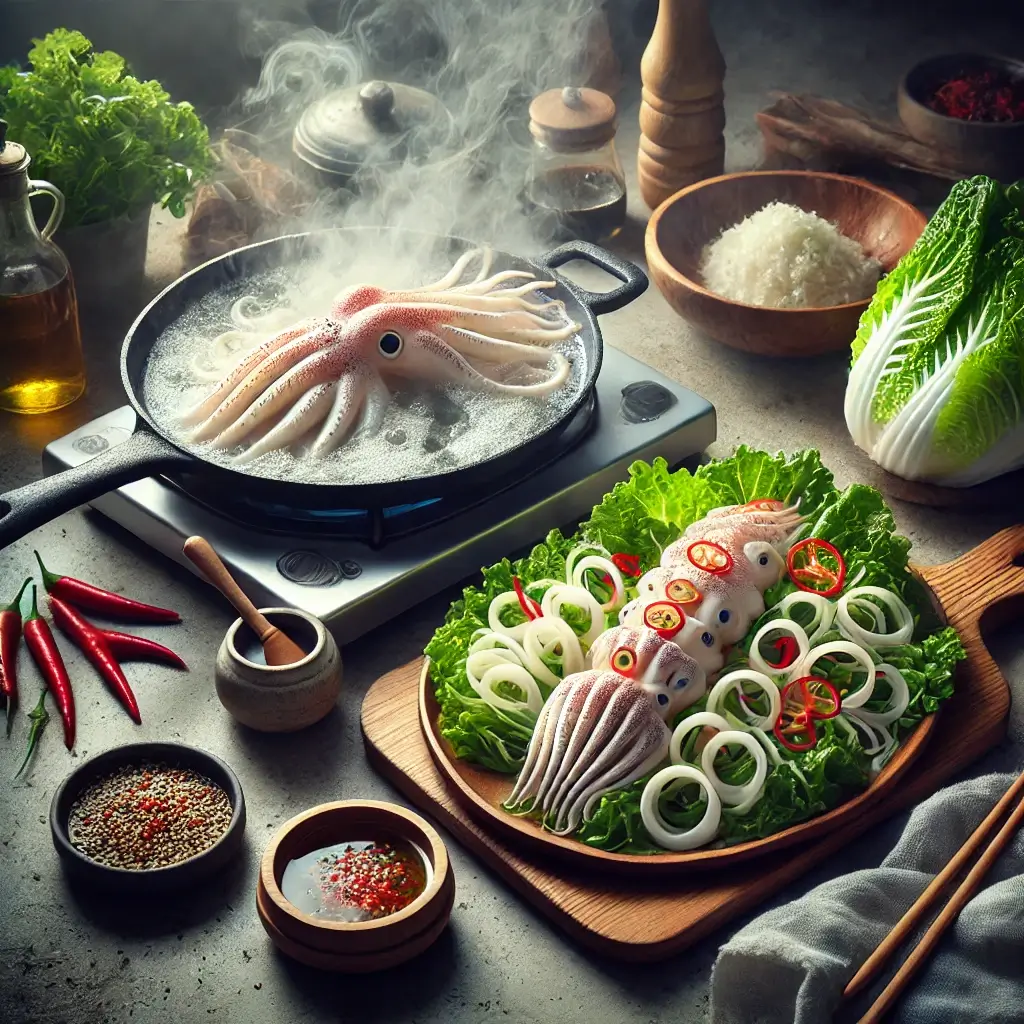 저칼로리 고단백 갑오징어 관련 사진