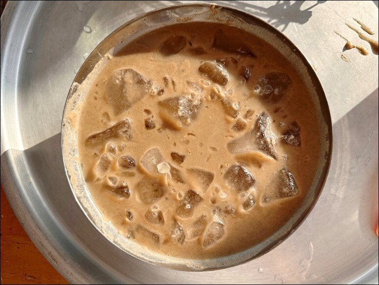 미숫가루 타는 법