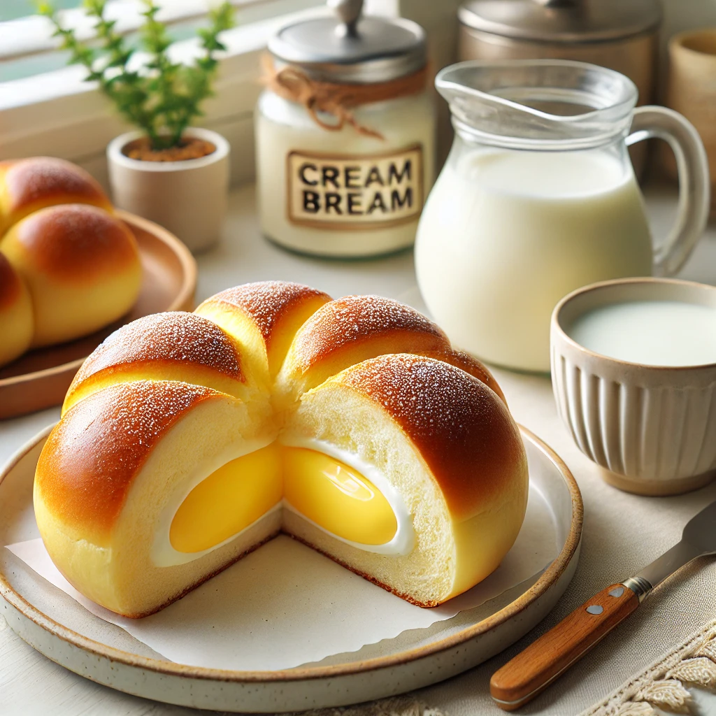 크림빵 관련 사진