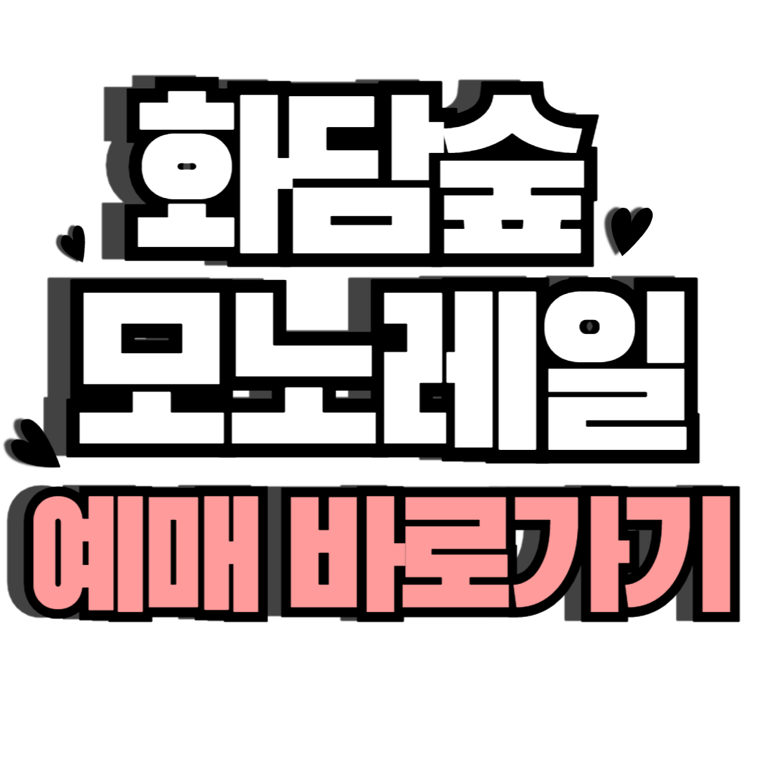 화담숲 모노레일 예약