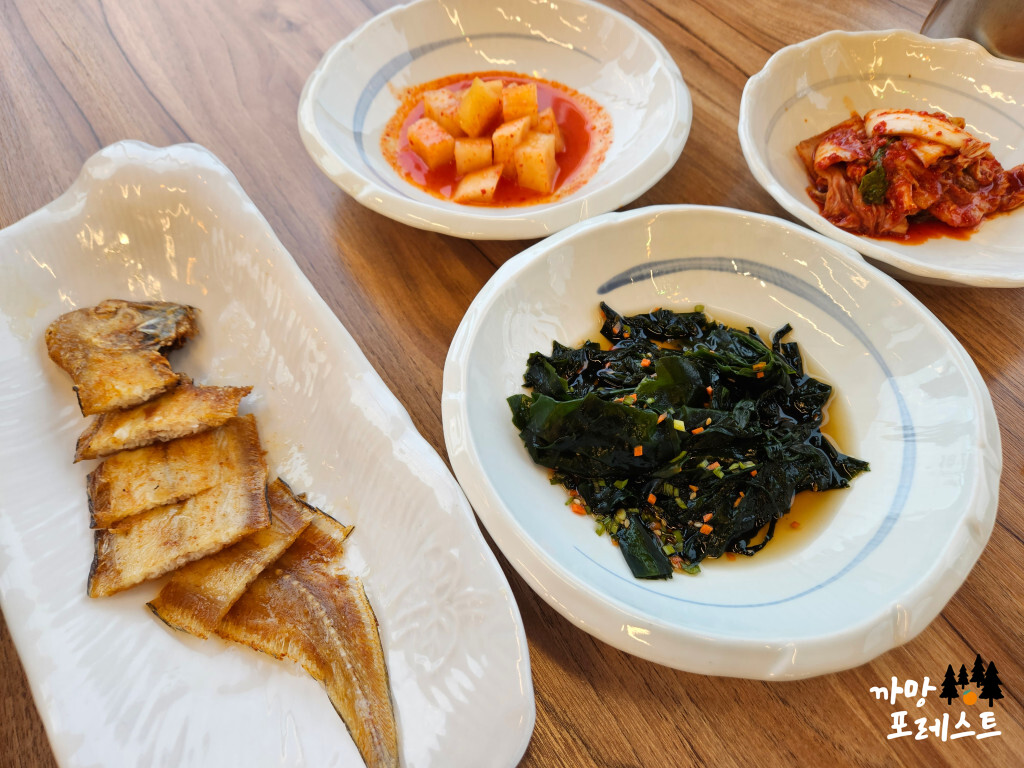 궁평항 맛집 석정 밑반찬