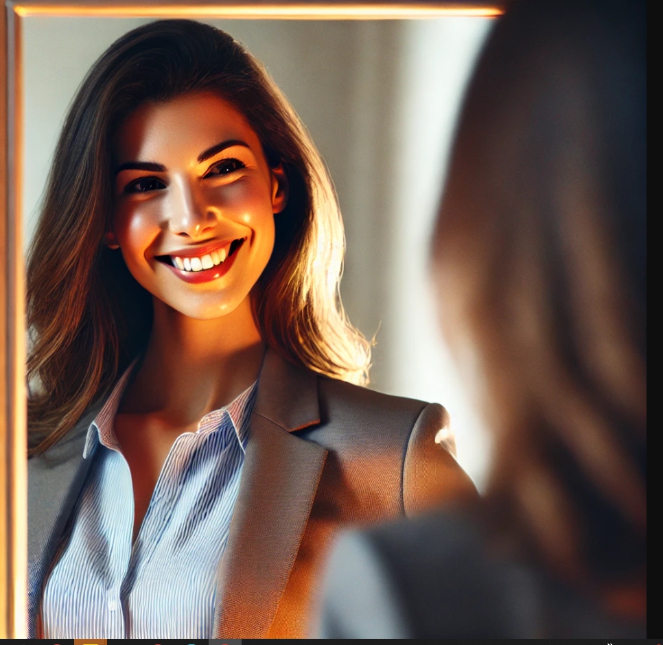 자기신뢰로 자신감 회복한 모습