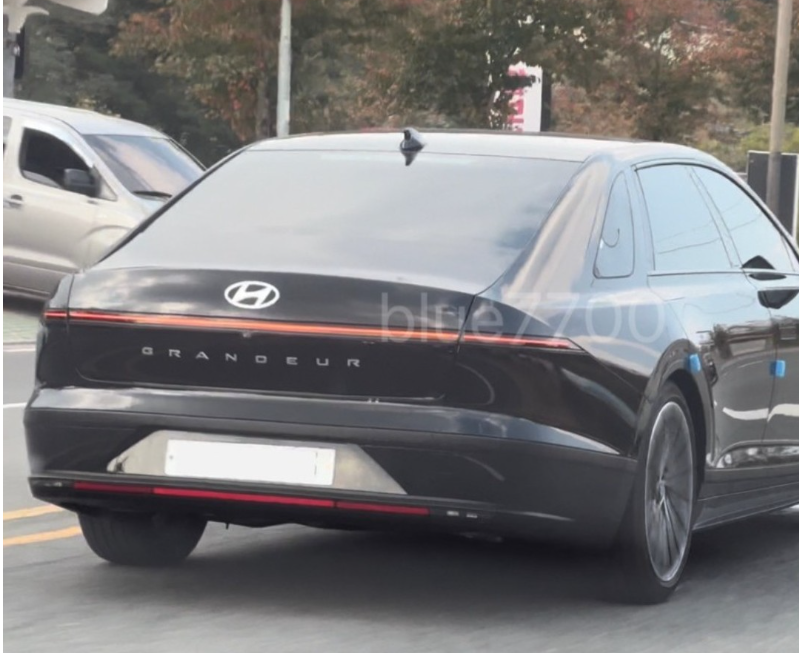 신형 그랜저 주행 영상