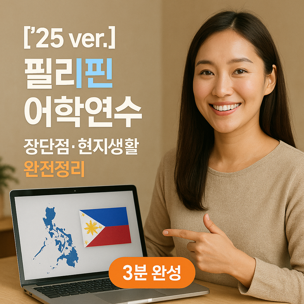 [&rsquo;25 ver.] 필리핀 어학연수 ｜ 장단점&middot;현지생활 완전정리