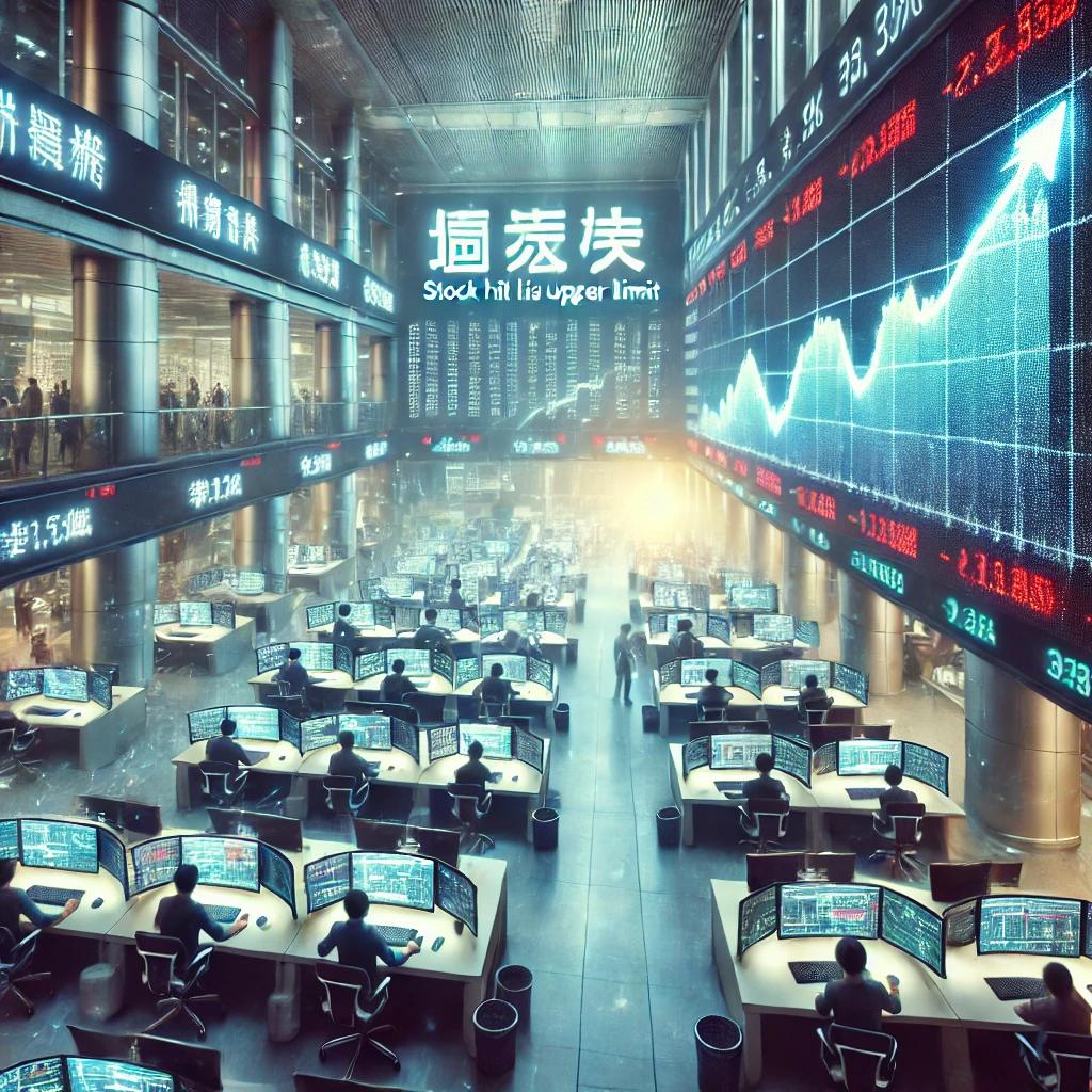 중국 주식 상한가