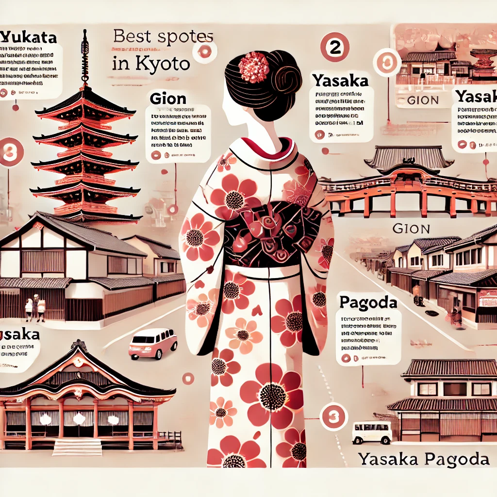 유카타 입고 인생샷 남기기 좋은 장소