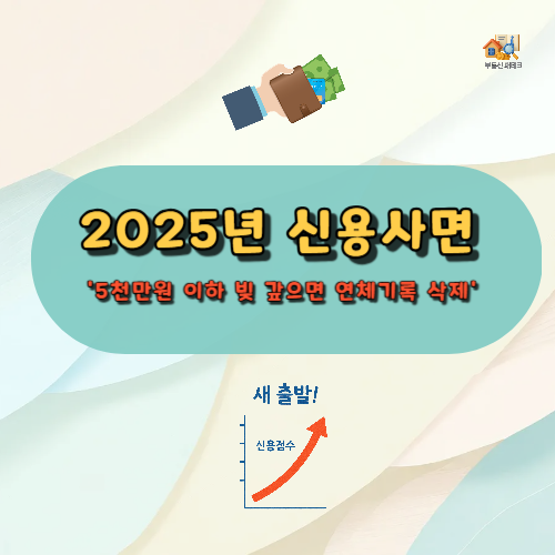 2025년 신용사면