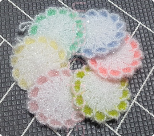 해바라기 평면수세미