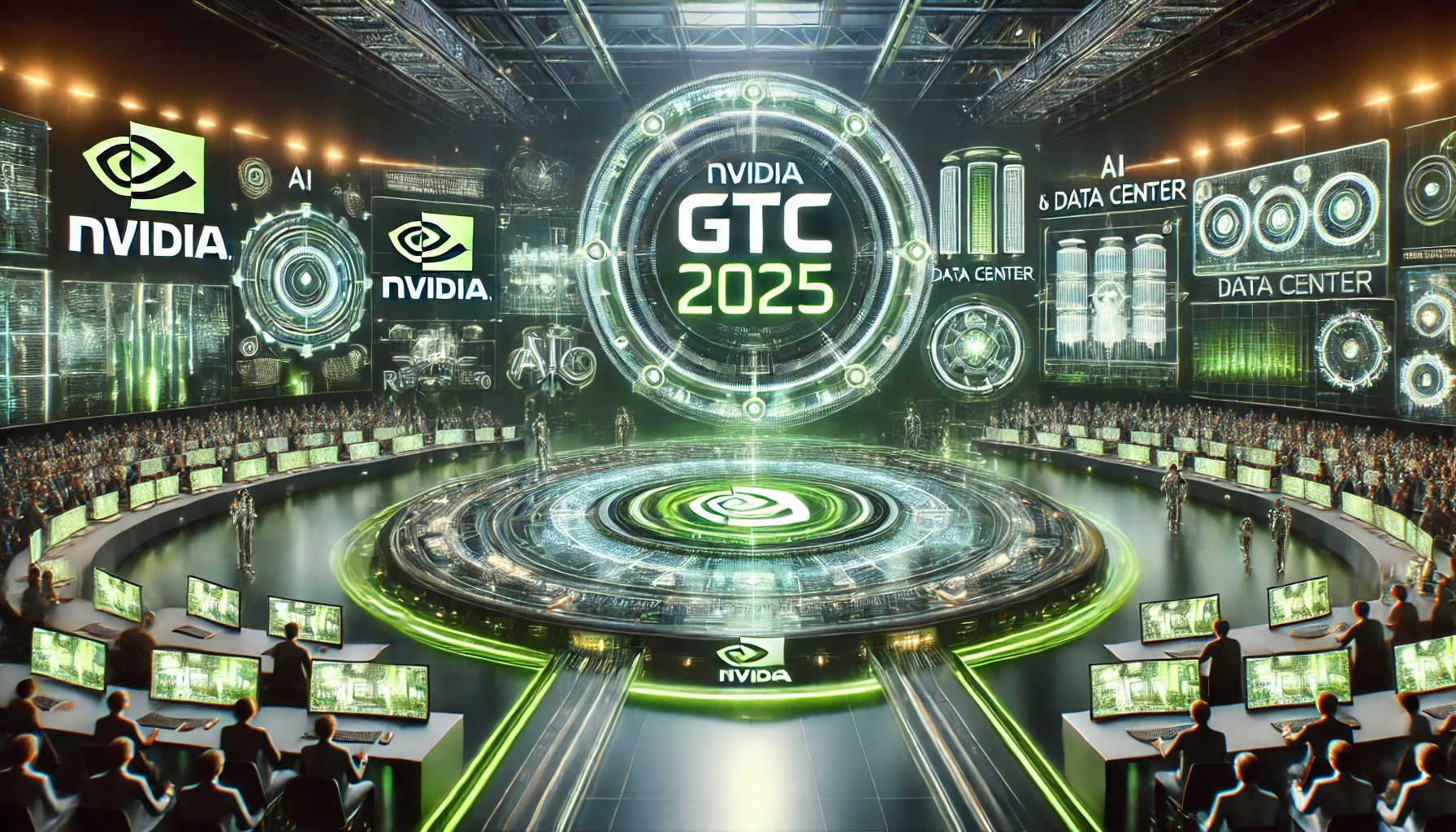 2025년 GTC와 엔비디아 관련 사진