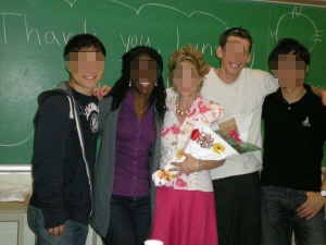 캐나다 영어학원에서 찍은 사진