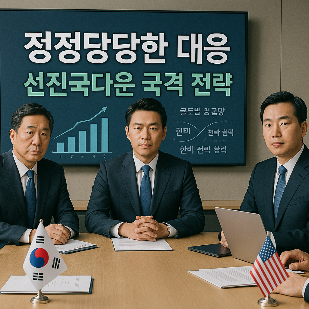 정정당당한 한미 전략 회의