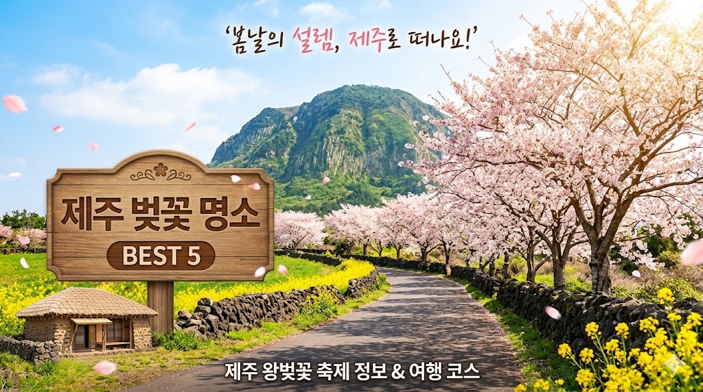 제주 벚꽃 명소