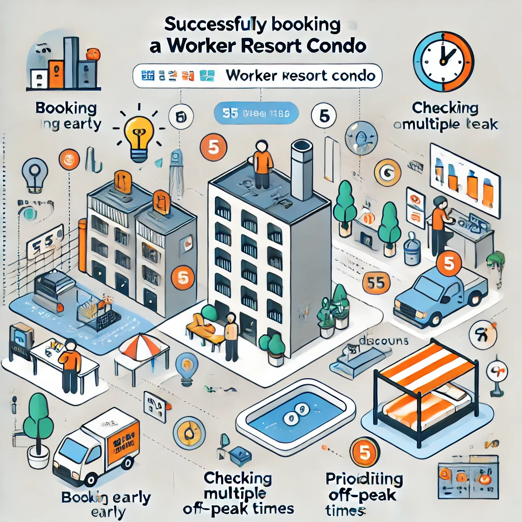 근로자 휴양콘도 신청방법 및 주의사항