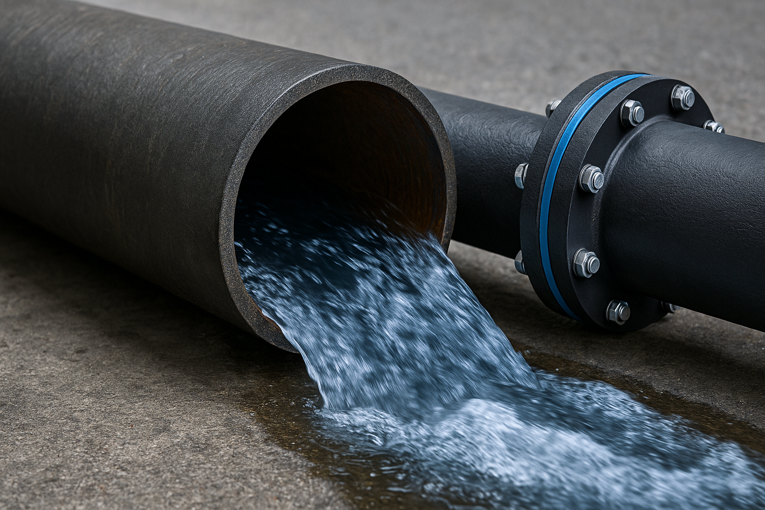 상수도 유수율 관련 사진