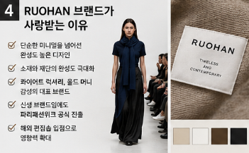루오한 디자이너 누구? 홍진경 오디션 결과·브랜드 RUOHAN·파리패션위크 총정리4