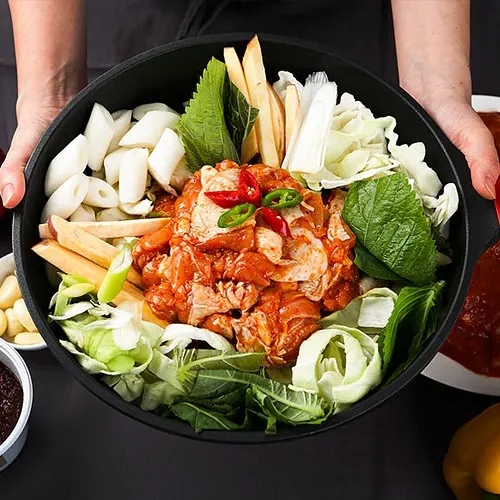 춘천 닭갈비집 '춘천통나무집 닭갈비'