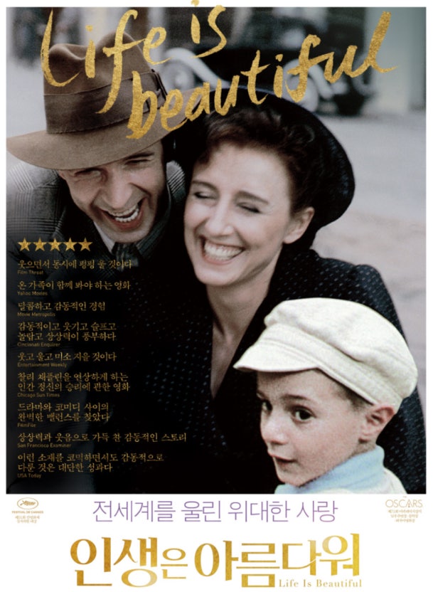인생은 아름다워 영화 포스터