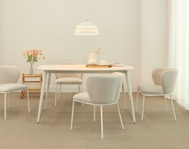 티엔느디자인 비바 포세린 세라믹 식탁-1