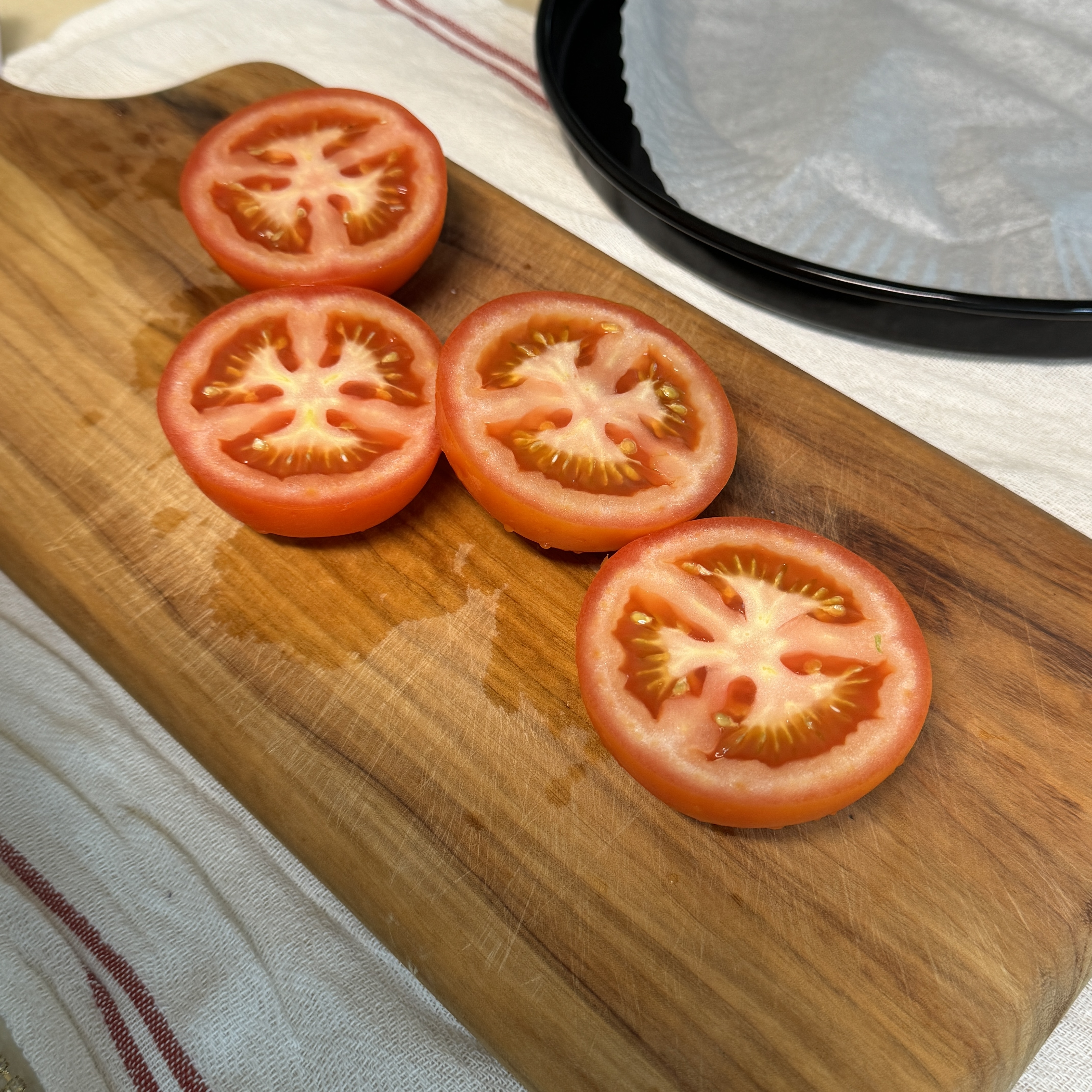 토마토 구이 와 닭가슴살 스테이크 만들기