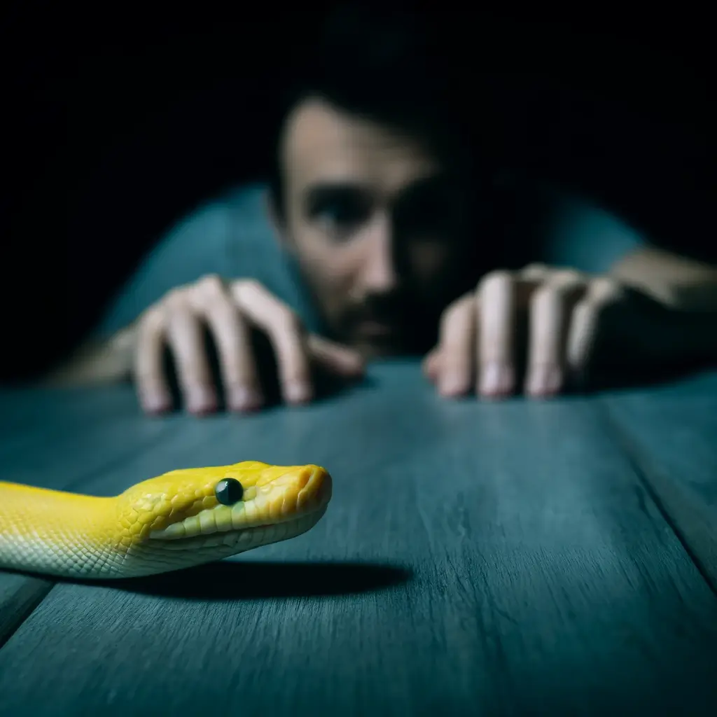 노란 뱀 꿈 해몽