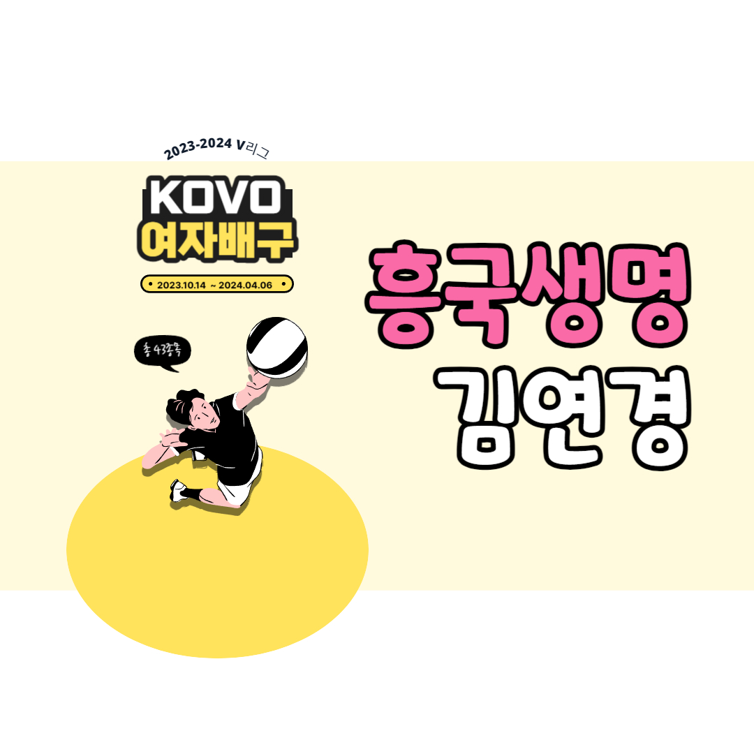 흥국생명 김연경 배구선수