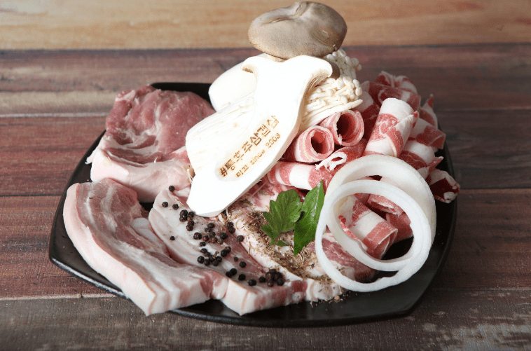 삼덕동 맛집 "머꼬삼겹살" 음식