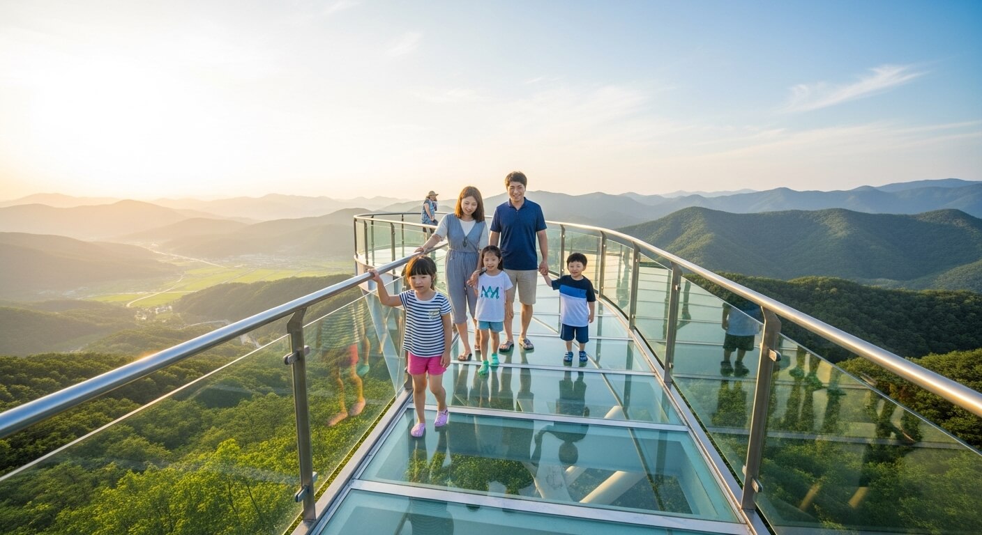초등학교 여름방학 단양 만천하스카이워크