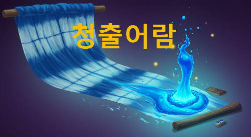 청출어람