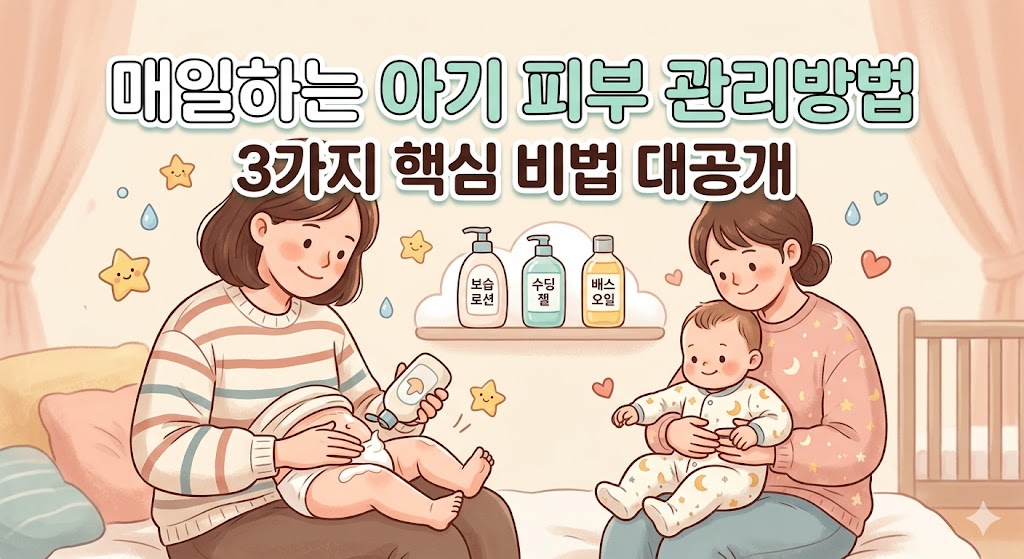 아기 피부관리 방법