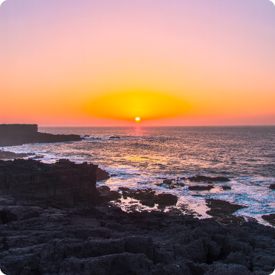 제주도 새해 일출 해돋이 명소 가상 이미지