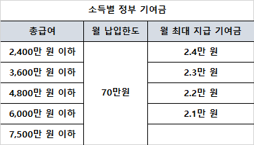 청년도약계좌 정부 지원금