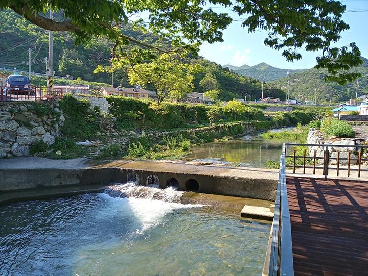 남해군 초전마을 캠핑장 소개