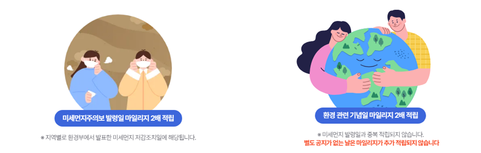 알뜰교통카드 마일리지 적립방법