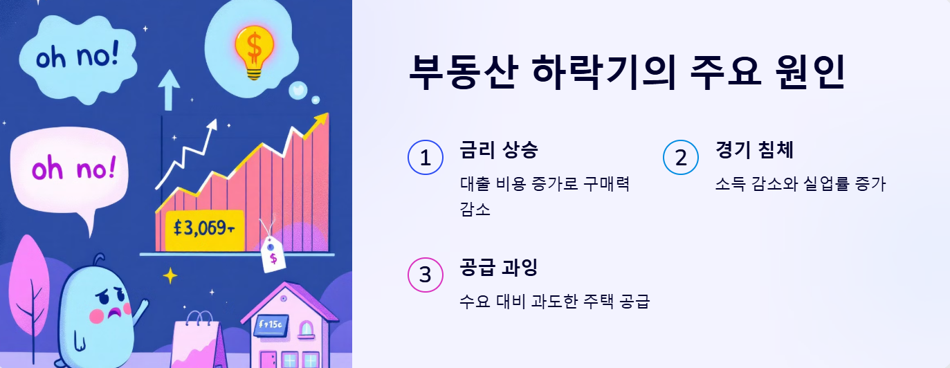 동산 하락기의 주요 원인