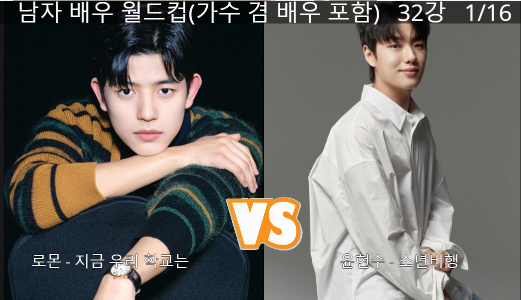 이상형 월드컵 사이트