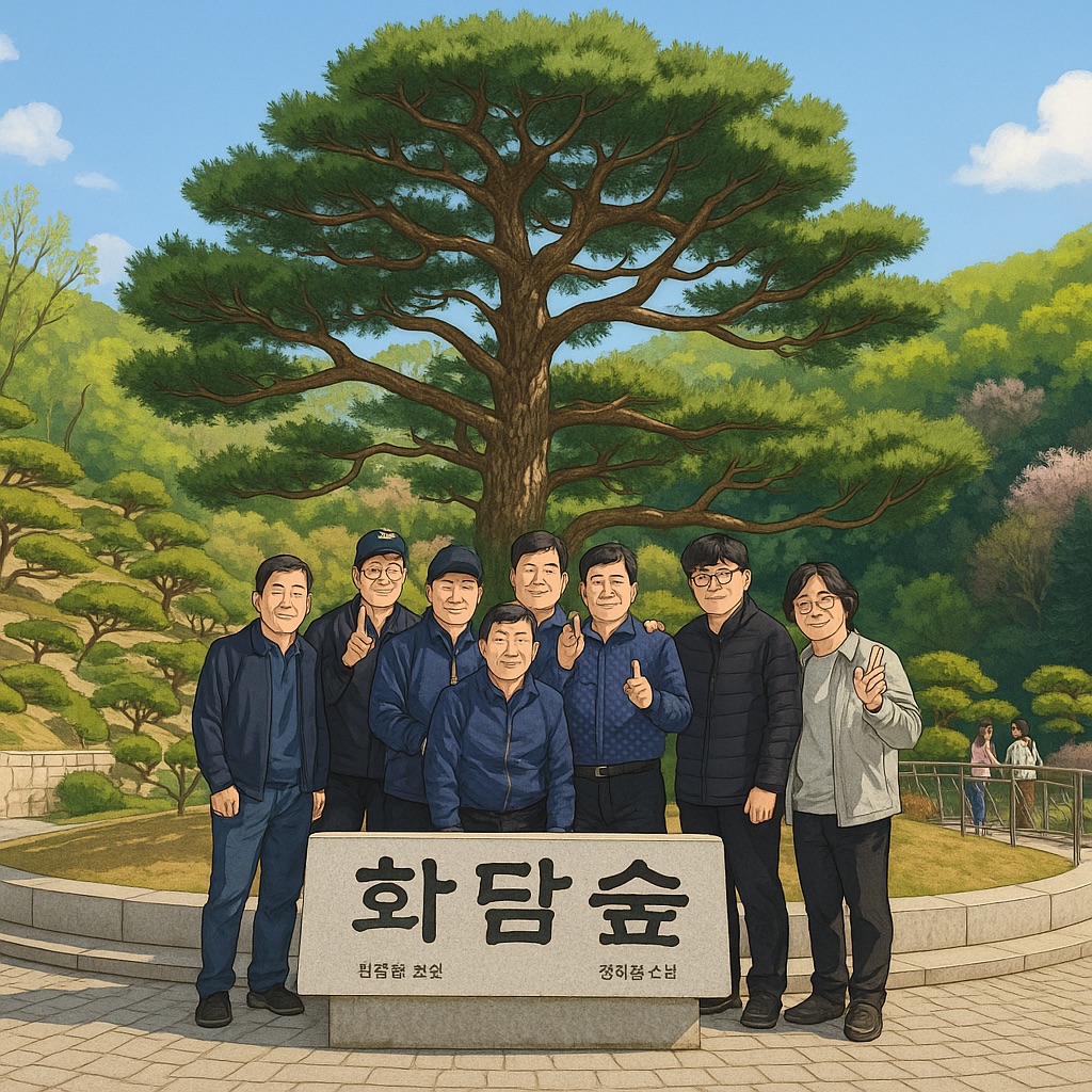 곤지암 화담숲 친구들과 여행