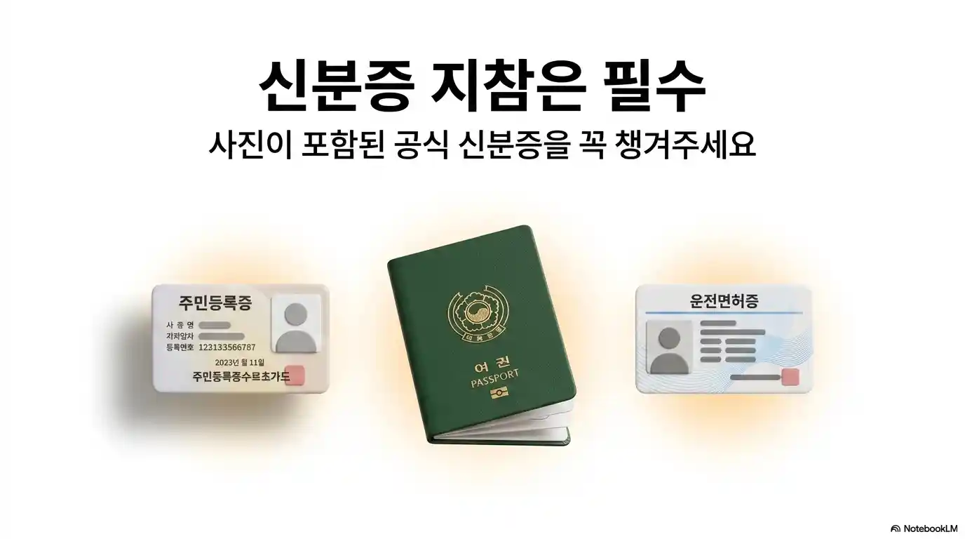 사전투표 시간 완벽 정리-사전투표 신분증