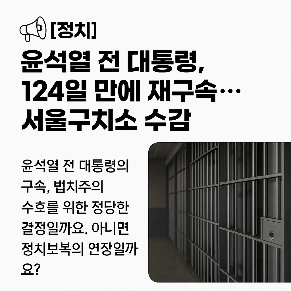 윤석열 대통령 재구속