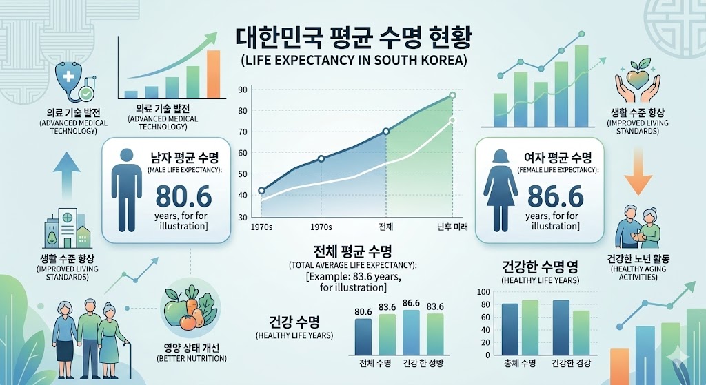대한민국 평균 수명