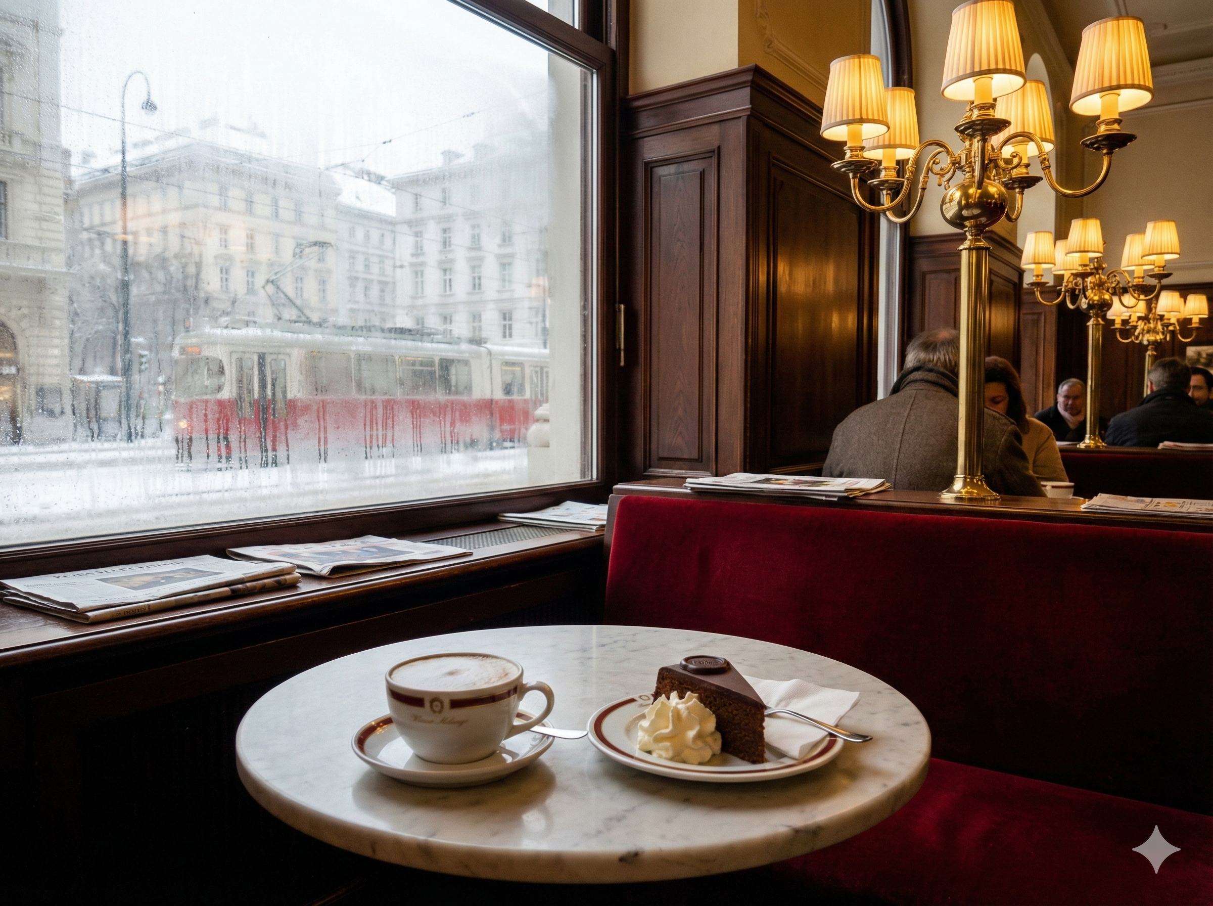 Vienna Cafe Culture Image