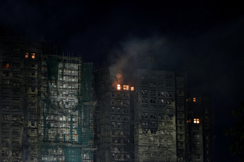 홍콩 아파트 화재 참사 타이포 윙푹코트 화재 개요