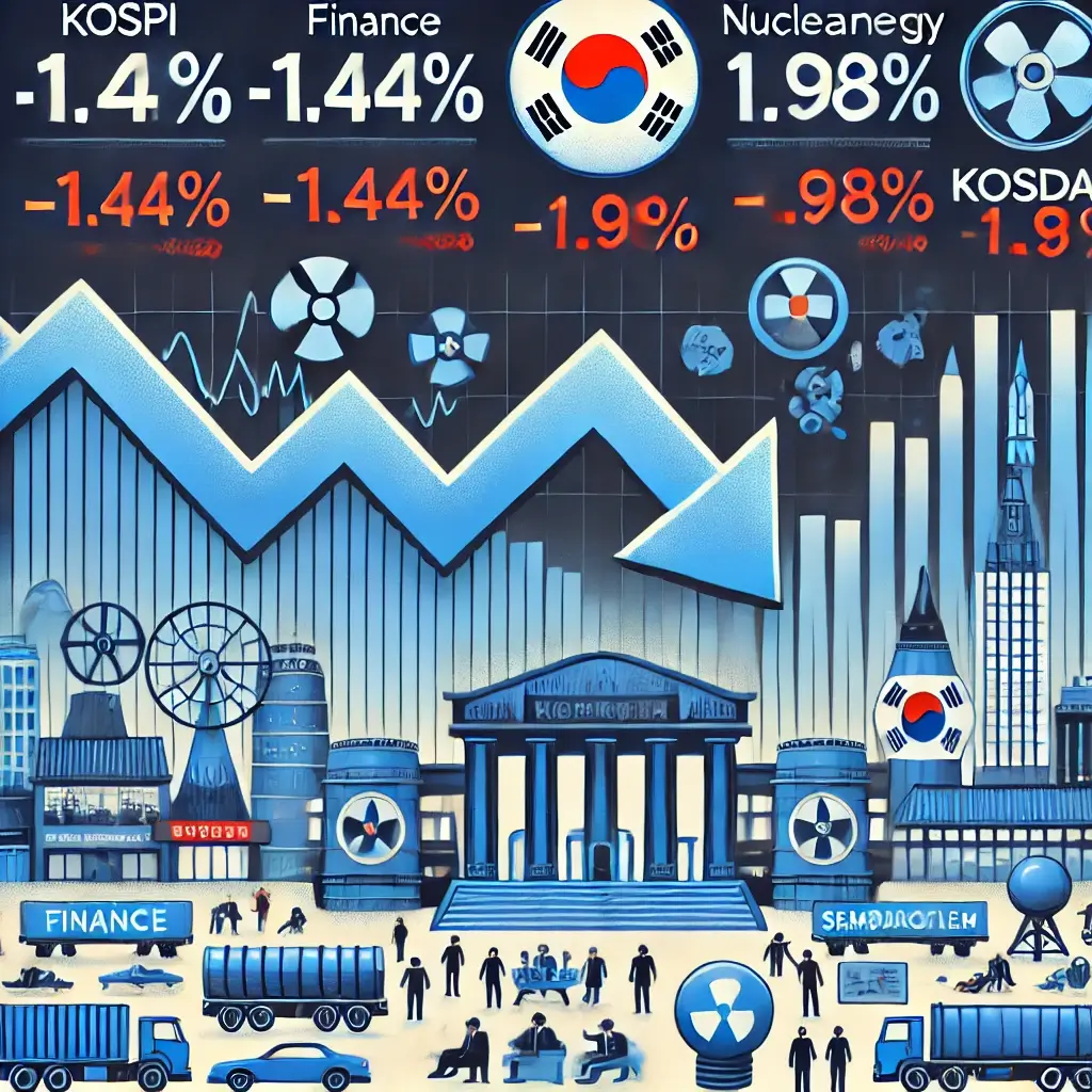 2024년 12월 04일 한국증시 (코스피, 코스닥) 잔심 일지