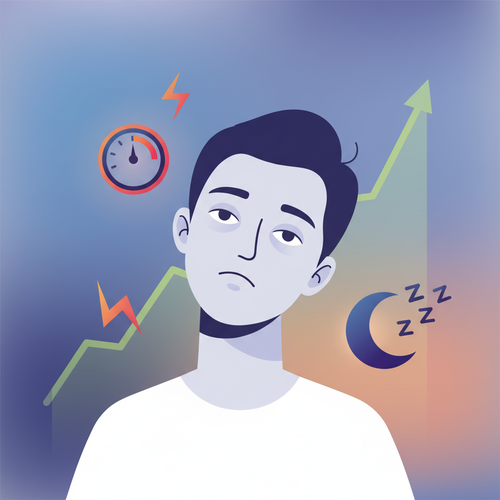 스트레스와 수면 부족이 식후혈당에 미치는 영향