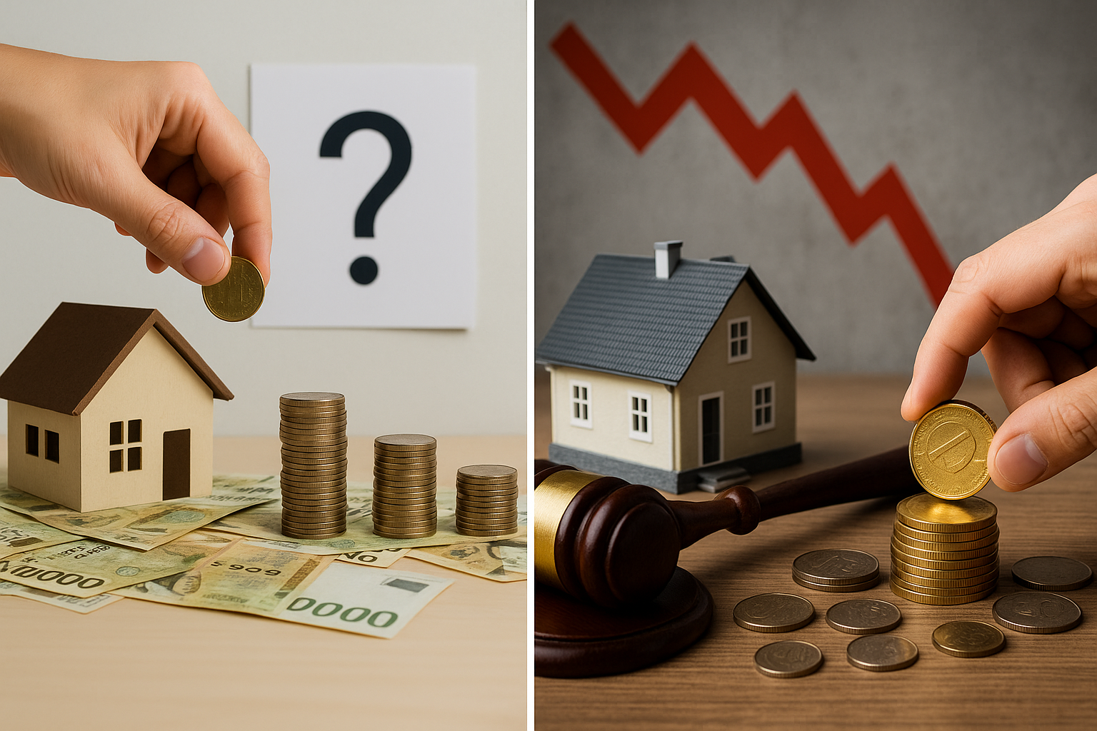 집은 쉽게 팔거나 현금화하기 어렵다?