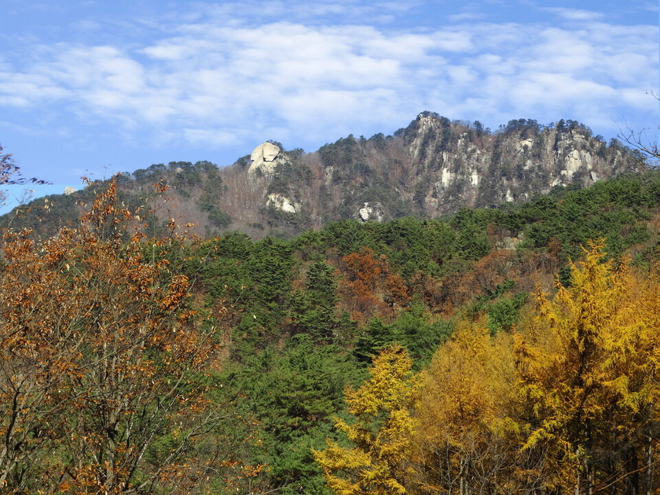 용화산 등산지도