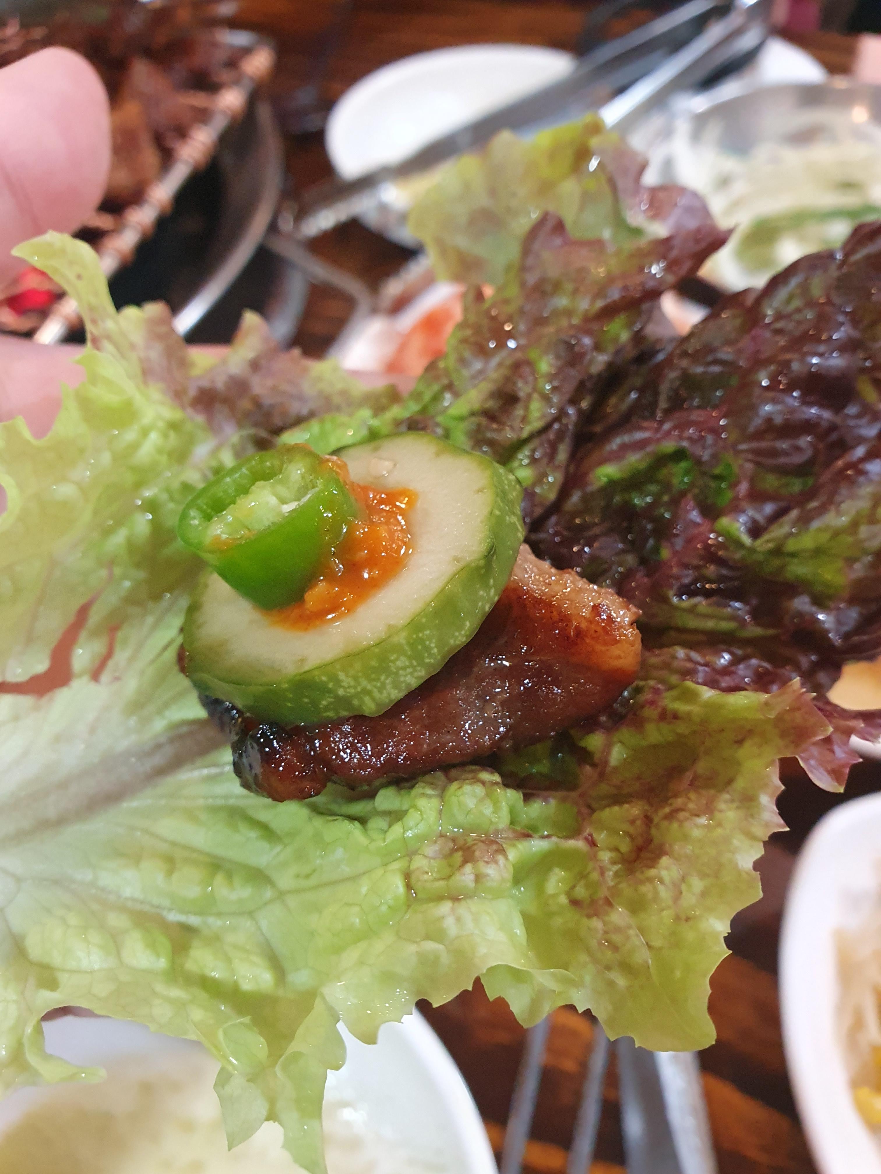 성거 맛집 태능 참숯 화로구이 갈비 한쌈