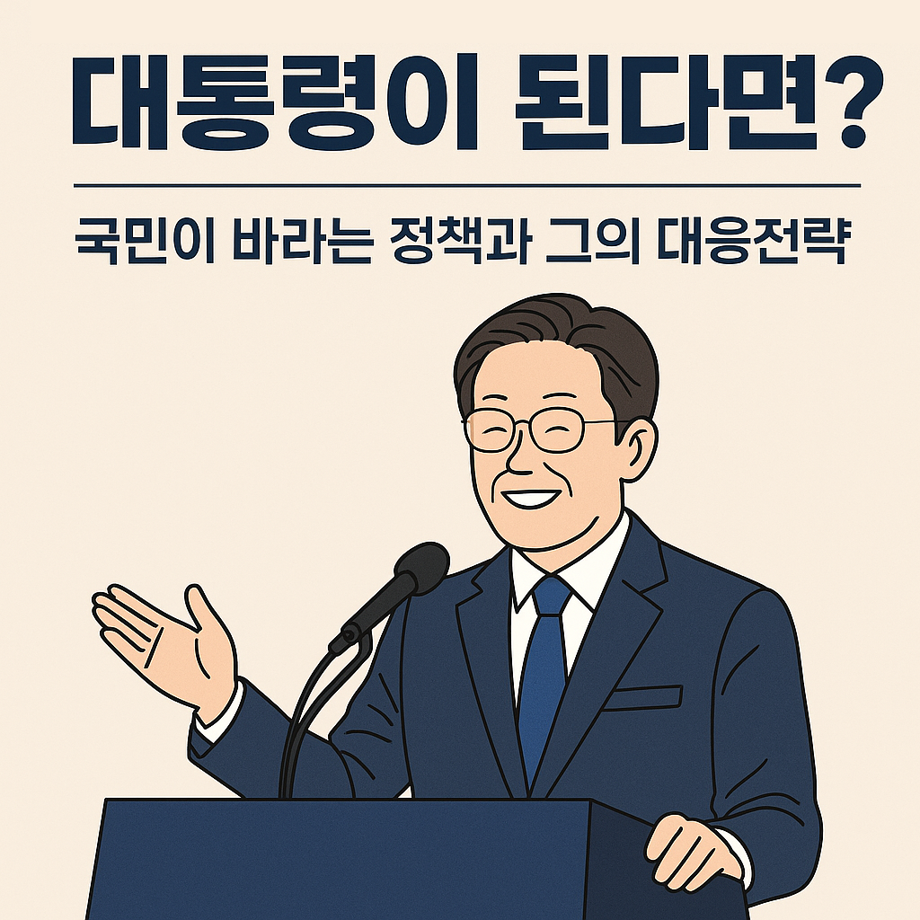 이재명이 대통령이 된다면?