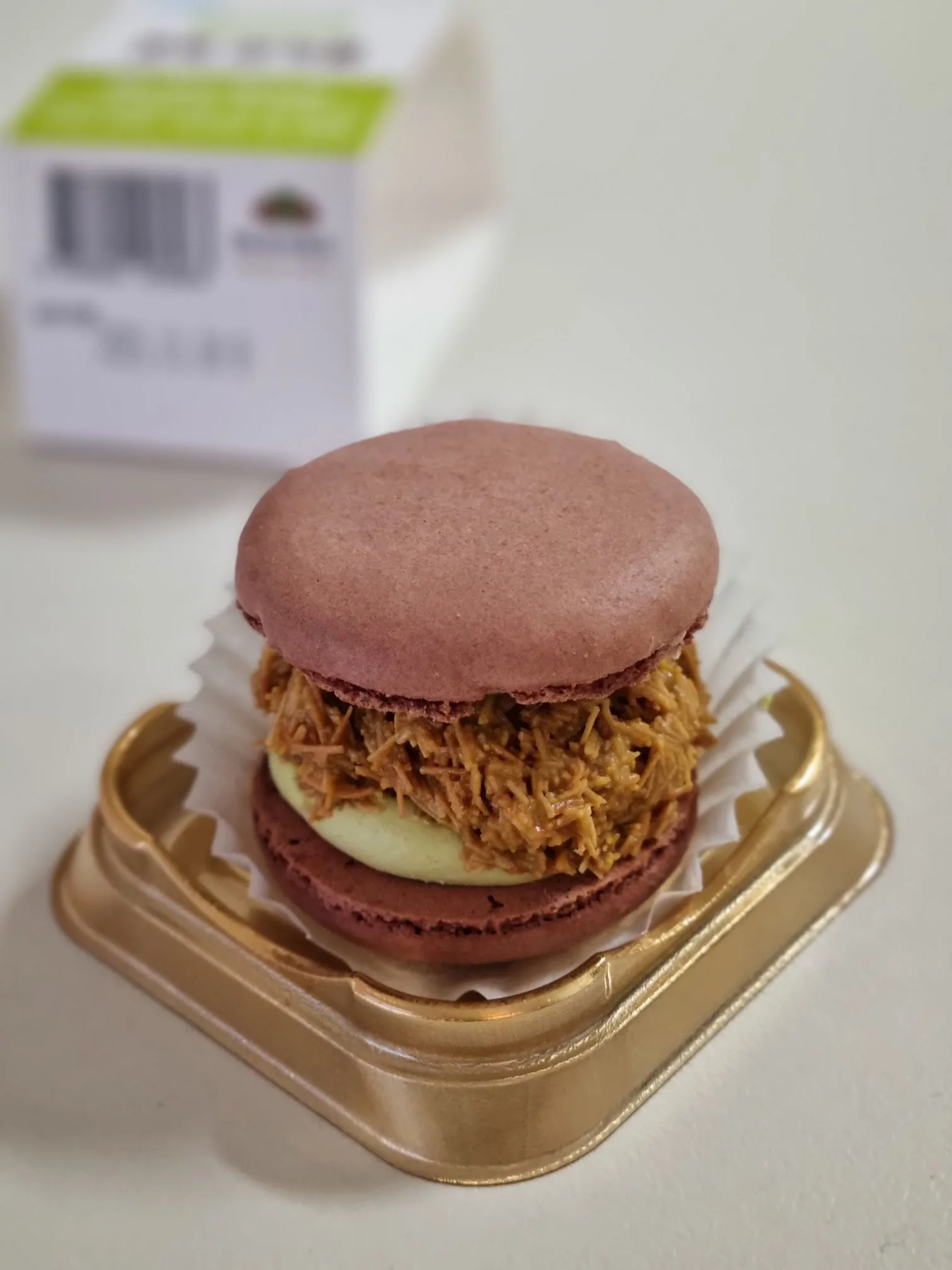 CU편의점 간식 카다이프 쫀득 마카롱